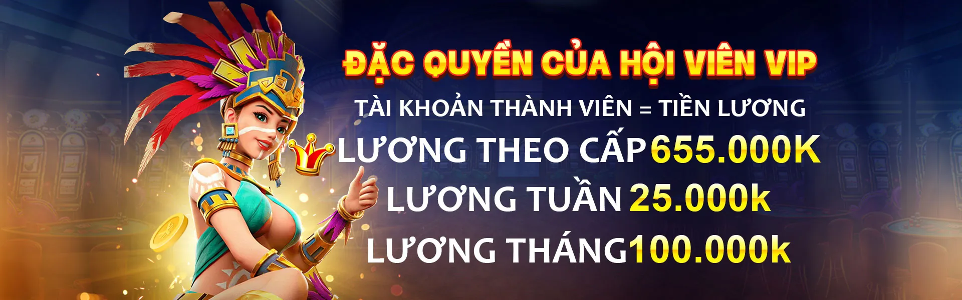 Sân chơi casino trực tuyến NgonClub với không gian sang trọng và đèn neon rực rỡ.